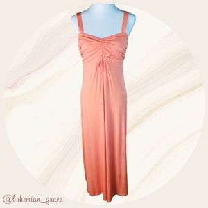 🕊️Jonathan Martin Coral Maxi Dress size Medium